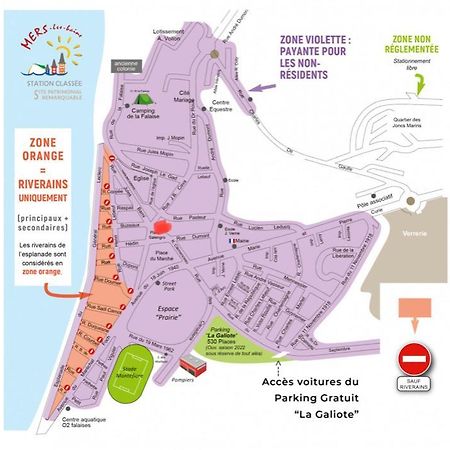 Apartmán Le Phare De Cati Mers-les-Bains Exteriér fotografie